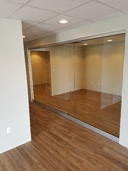 Royal Glass can install your internal glass wall partitions in North Central West Virginia.